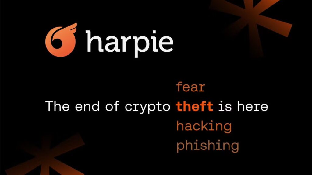 Logo officiel de Harpie, solution de sécurité Web3