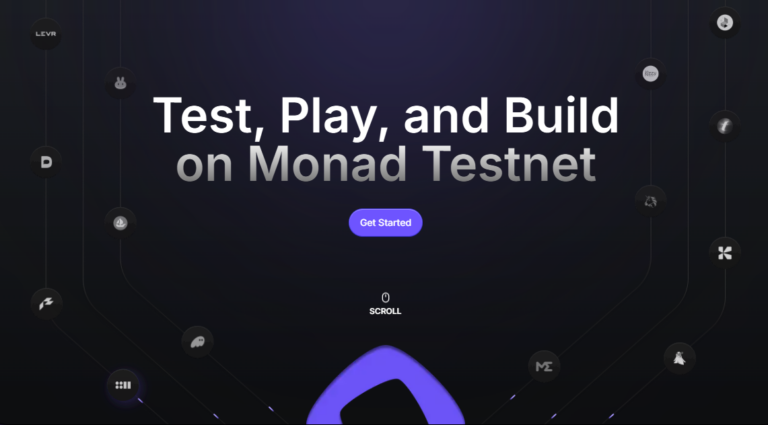 Monad Testnet logo – Promising crypto airdrop opportunity in 2025