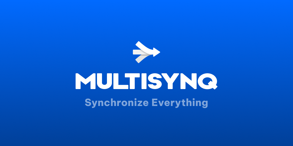 Multisynq logo – Decentralized synchronization network monetizing surplus internet bandwidth