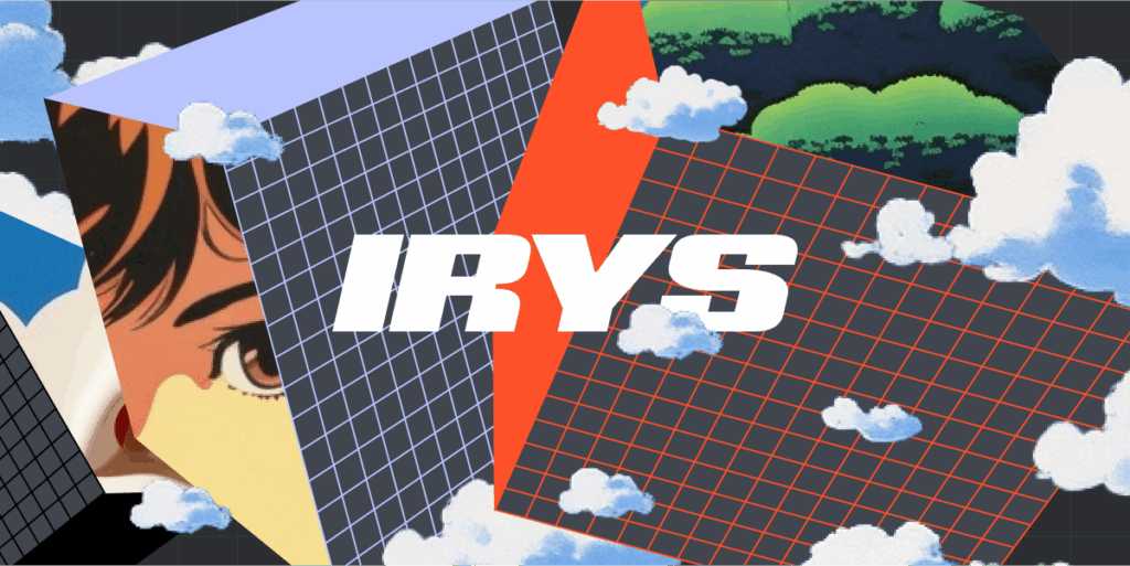 Logo officiel d'Irys, le datachain programmable pour l'IA