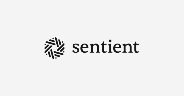 Logo de Sentient AI, représentant l’intelligence artificielle décentralisée