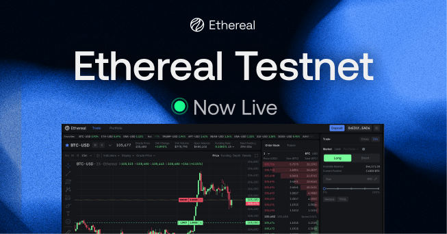 Logo officiel Ethereal DEX