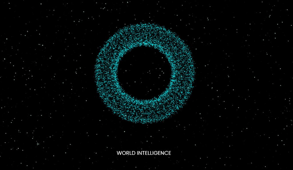 Visual representation of the ORA protocol logo, set in a futuristic Web3 atmosphere. The image symbolizes zk-native blockchain automation, AI logic, and Hyper Oracle’s role as the brain of on-chain systems.