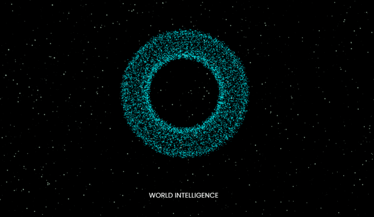 Visual representation of the ORA protocol logo, set in a futuristic Web3 atmosphere. The image symbolizes zk-native blockchain automation, AI logic, and Hyper Oracle’s role as the brain of on-chain systems.