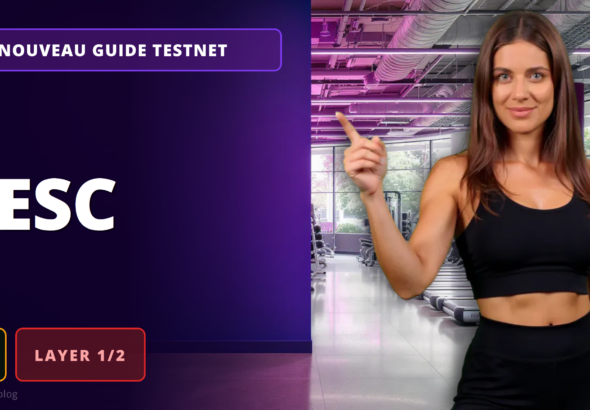 Julia présente le guide testnet AESC