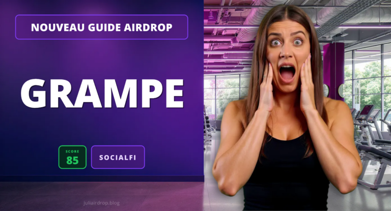 Julia présente son analyse du grampe airdrop