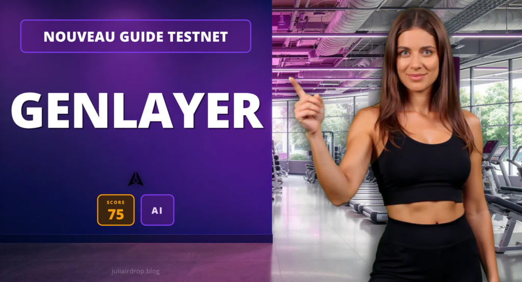 Julia présente son analyse du genlayer testnet