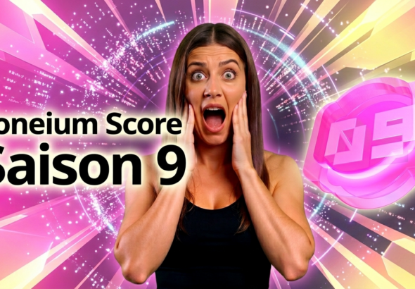 Julia coach Web3 réagit au lancement de Soneium Score Saison 9 avec le badge NFT S9