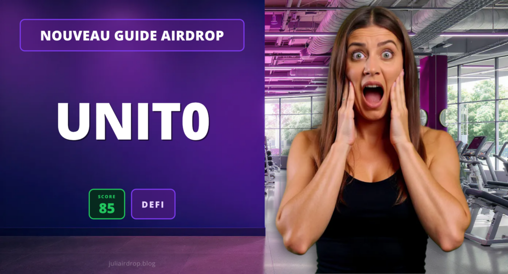 Julia présente son analyse du unit0 airdrop